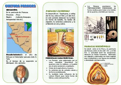 Cuadros Comparativos De La Cultura Chavin Paracas Nazca Y Mochica Cuadro Comparativo
