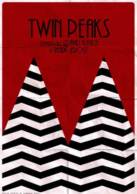 Twin Peaks Serie Tv Póster Fan Art