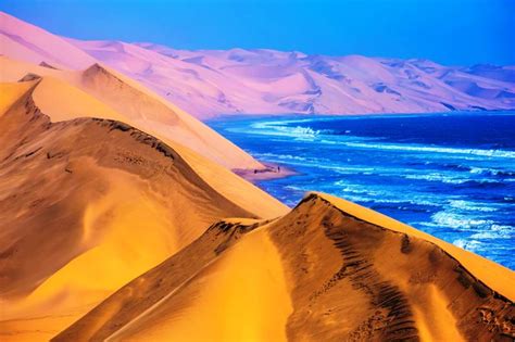 A Place Where The Namib Desert Meets The Ocean