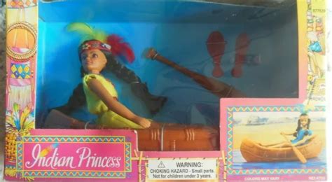 rare vintage indian princess canoe playset 58 00 picclick