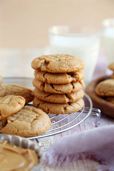 Easy 4 Ingredient Peanut Butter Cookie Recipe Joy The Baker