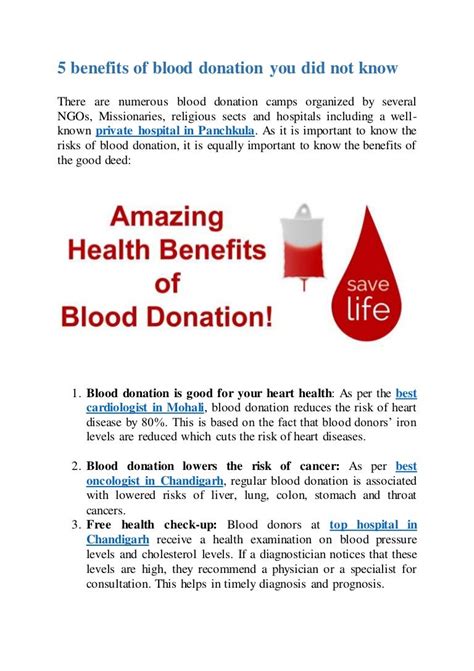 5 Benefits Of Blood Donation You Did Not Know