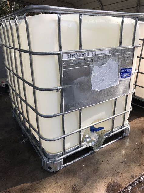 250 Gallon Water Tank Ibc Tote For Sale In Plant City Fl Offerup