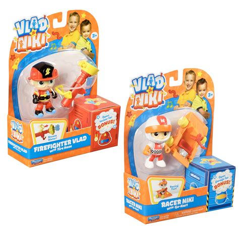 Vlad And Niki Firefighter Vlad And Racing Niki 2 Pack Buy Online In