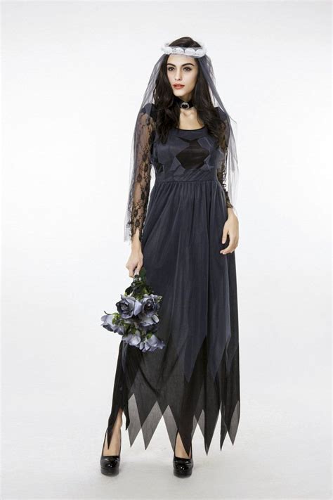 womens deluxe lace corpse bride costume halloween scary outfits m find out more by checking
