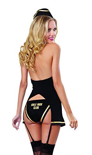 dreamgirl women s mile high hottie flight attendant costume set buy online in uae apparel