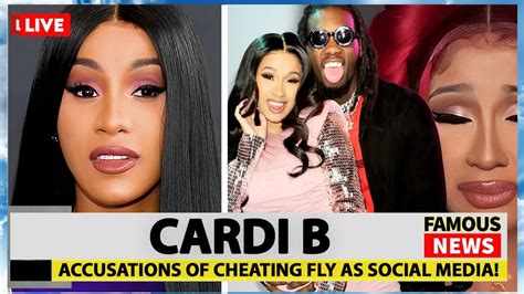 Cardi B Fires Back At Offset Accusations Of Cheating Fly As Social