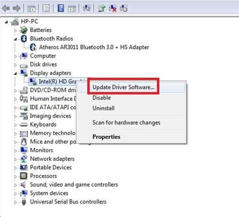 How To Update Graphics Driver In Windows 10 8 7