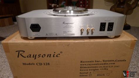 Raysonic Cd 128 Tube Cd Player Silver Photo 1094433 Canuck Audio Mart