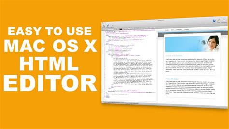 Free Html Editor Mac Os X Shutterever