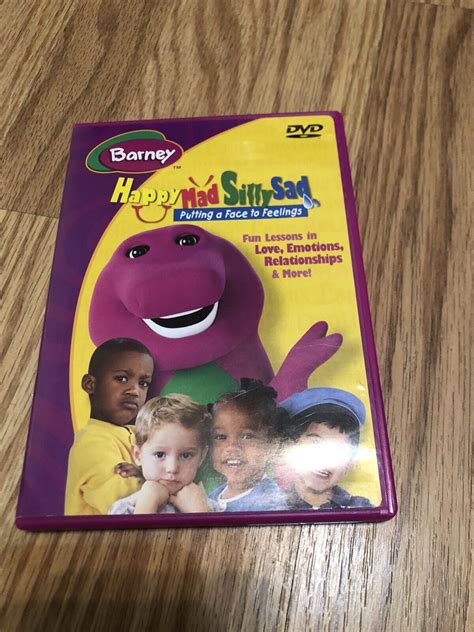 Barney Happy Mad Silly Sad Dvds And Blu Ray Discs