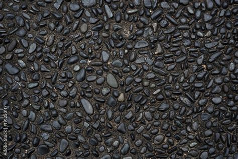 Black Pebble Wash Texture Background Stock Photo Adobe Stock
