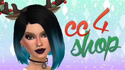 The Sims 4 Cc Shop 4 Youtube