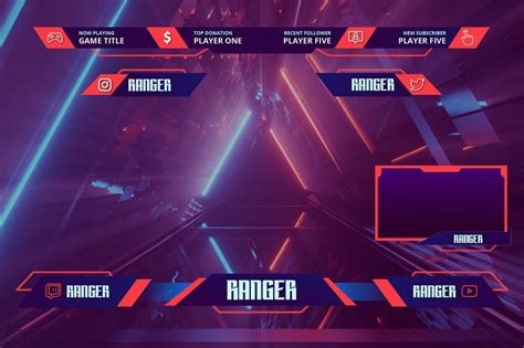 Best Twitch Stream Overlay Templates In Free Premium Yes Web Designs
