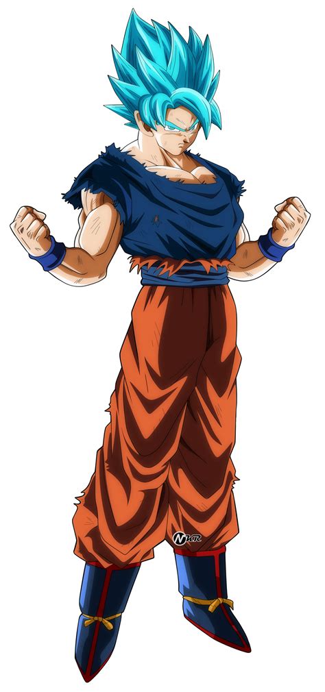 Goku Ssj Blue By Naironkr On Deviantart Anime Dragon Ball Goku