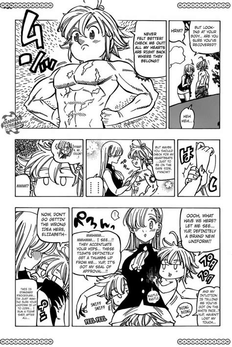 meliodas x elizabeth manga moment seven deadly sins anime seven deady sins seven deadly sins