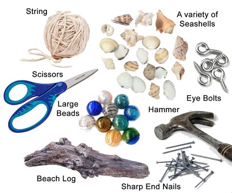 Life At The Bay How To Make A Seashell Wind Chime