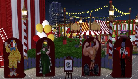 Sims 4 Carnival Which Include Sims 4 Cc And Sims 4 Mods