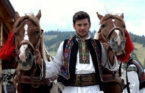 Romanian Folk Traditional Clothing Part 2 Romanian Men Romanian
