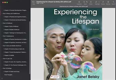 Available Experiencing The Lifespan By Janet Belsky 6th Edition R