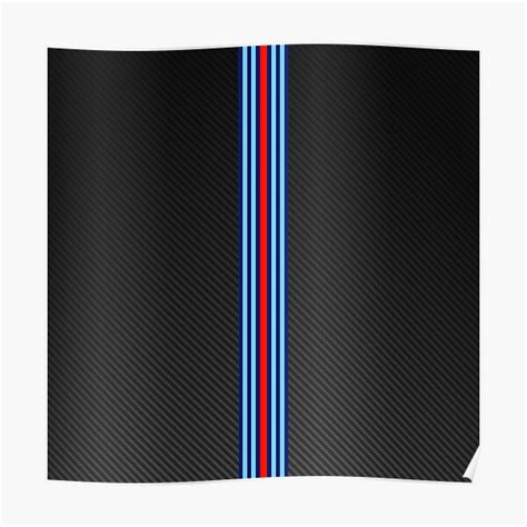 Carbon Fiber Racing Stripes 3 Poster For Sale By Jeffreding Redbubble
