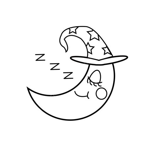 Magic Hat Moon Clipart Black And White Moon Drawing Lip Drawing Hat