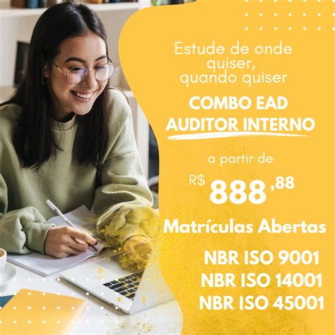 Curso De Auditor Interno Ead Para Interpretação E Implementação Das