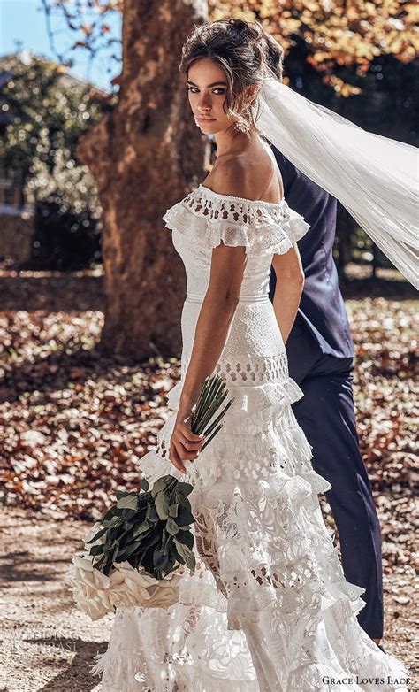 It's undeniable that these effortless boho bridal creations are meant for you. Grace Loves Lace 2018 Wedding Dresses — "Icon" Bridal ...