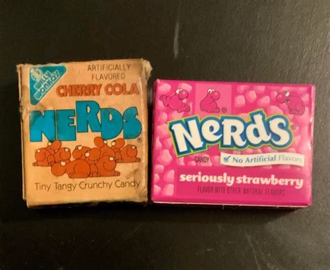 A Box Of Nerds From 1984 I Found Under My Floor Boards Vs A Box I
