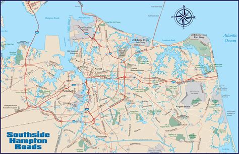 Naval Station Norfolk Base Map