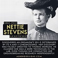 nettie stevens (1861-1912) American Geneticist | Women in history ...