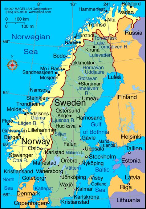 Kart Over Norge Kart Over Norge By Regional Provinsen