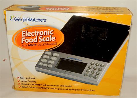 Weight Watchers Electronic Food Scale w/ Points Values Database by