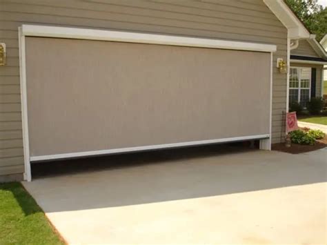 Motorized Garage Door Screens Skyview Retractables