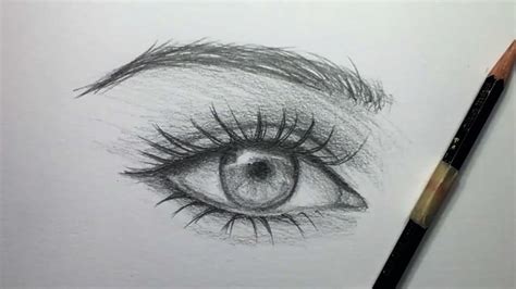 31 Pencil Eye Makeup Drawing Background Drawer