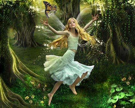 3d Fantasy Art Wallpapers Fairy Wallpapersafari