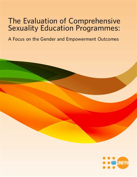 The Evaluation Of Comprehensive Sexuality Education Programmes