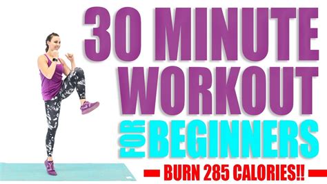30 Minute Workout For Beginners 🔥burn 285 Calories 🔥 Youtube