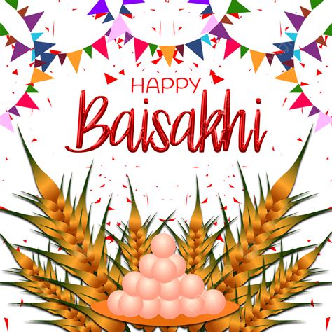 Happy Baisakhi Hd Transparent Happy Baisakhi With Geometric And Sweet