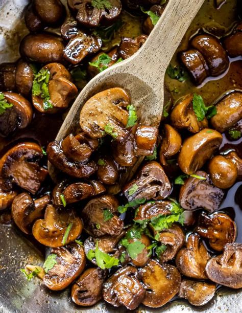 Honey Balsamic Mushrooms Recipemagik