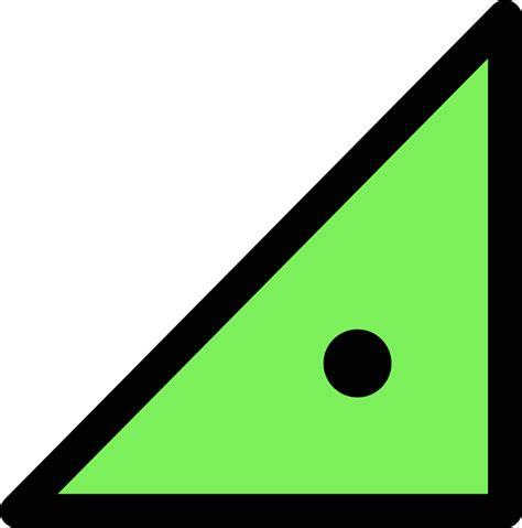 Triangle Right Clipart Triangle Clip Art Triangle And Dot Rectangle