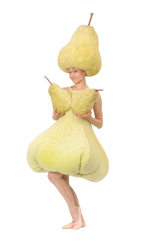 Pear Floral Costume By Jenny Gillies Fruit Costumes Fruit Fancy