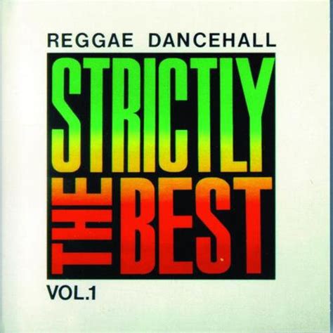 Strictly The Best Vol 1 Reggae Dancehall 1990 Vinyl Discogs