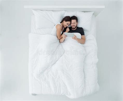 Loving Couple In Bed Stock Image Image Of Bedroom Intimate 178142133