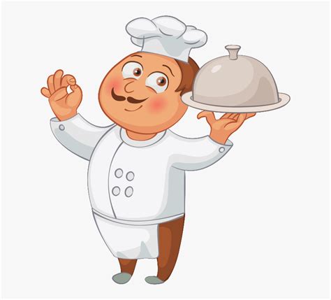 Fat Chef Clipart