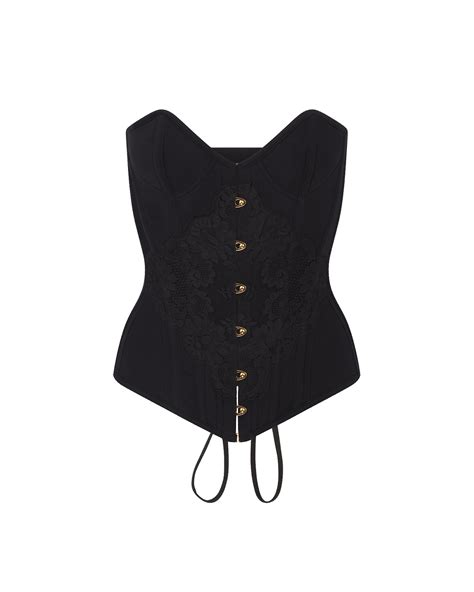 Carri Corset In Black By Agent Provocateur