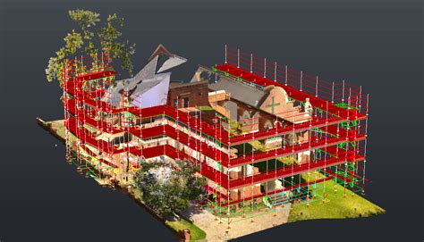 Iscaf 8 And 3d Point Cloud Technology Scaffolding Software