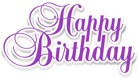 Happy Birthday Text Png Transparent Picture Png Mart Images