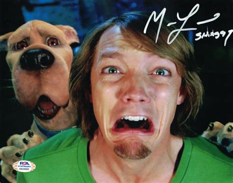 Matthew Lillard Signed Scooby Doo 8x10 Photo Inscribed Shaggy Psa