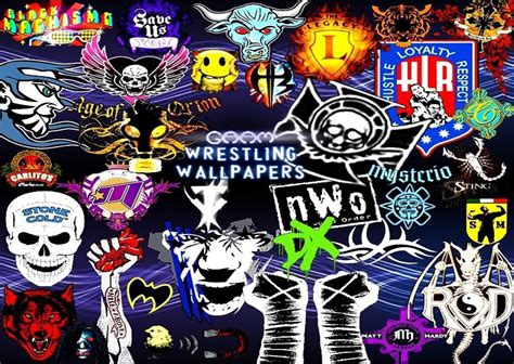 New Wwe Superstars Logos 77 Wwe Logos Wallpapers On Wallpapersafari